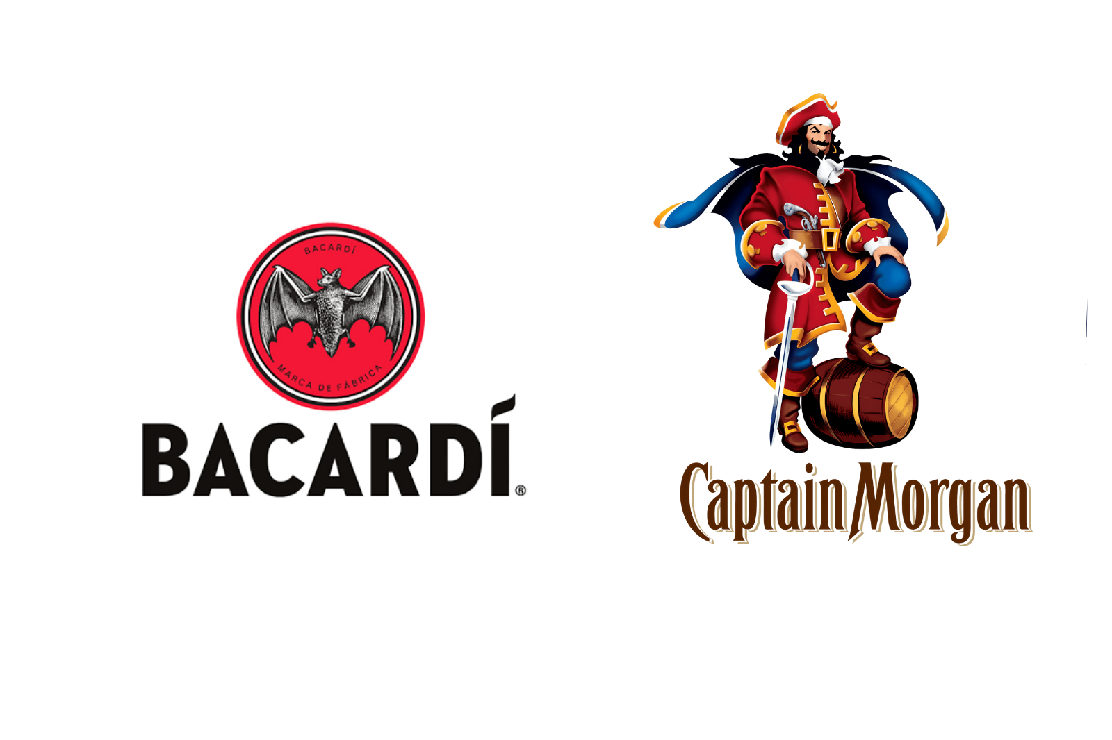 Bacardi & Captain Morgan 5 cl