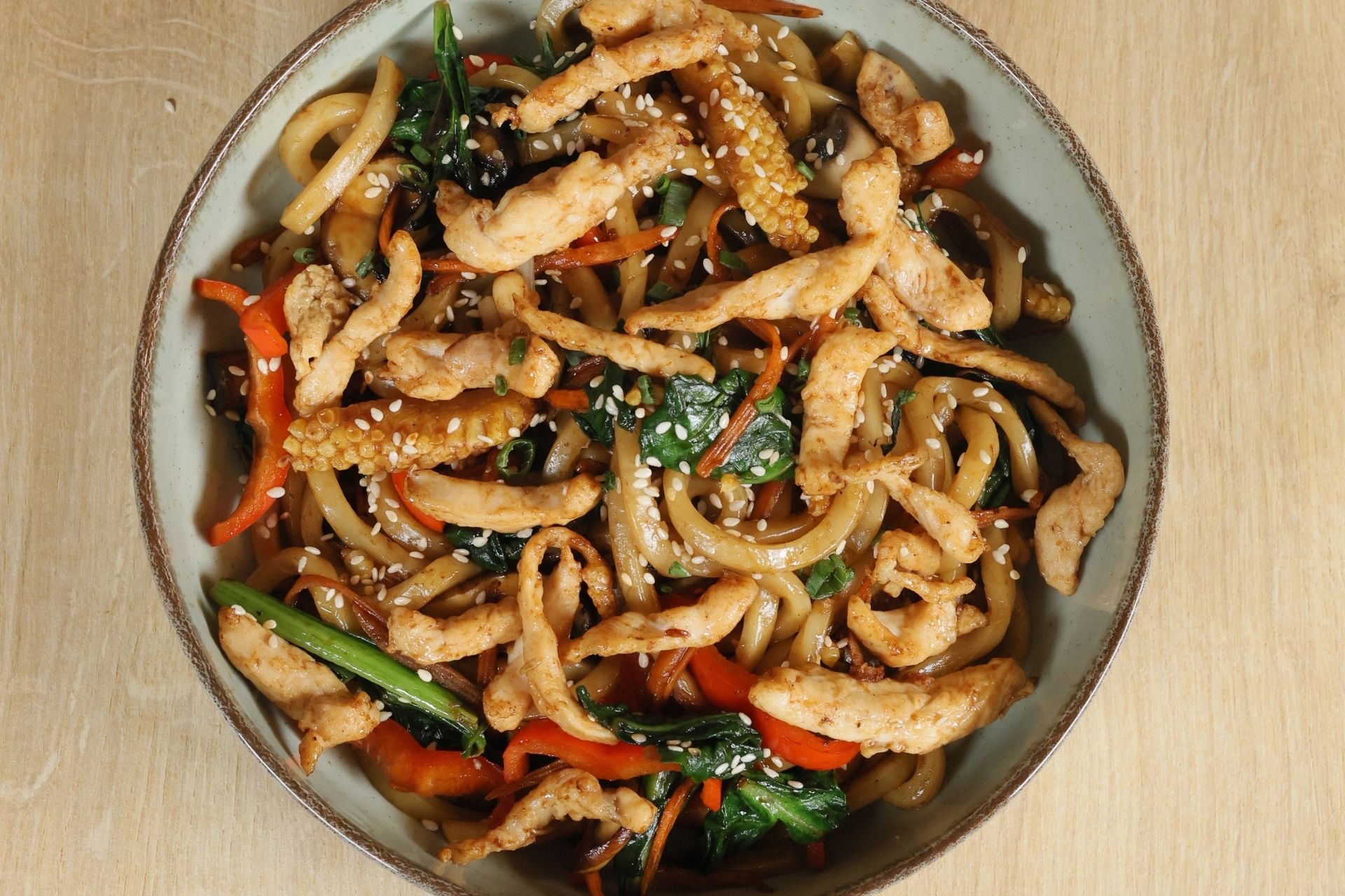 Tavuklu Udon
