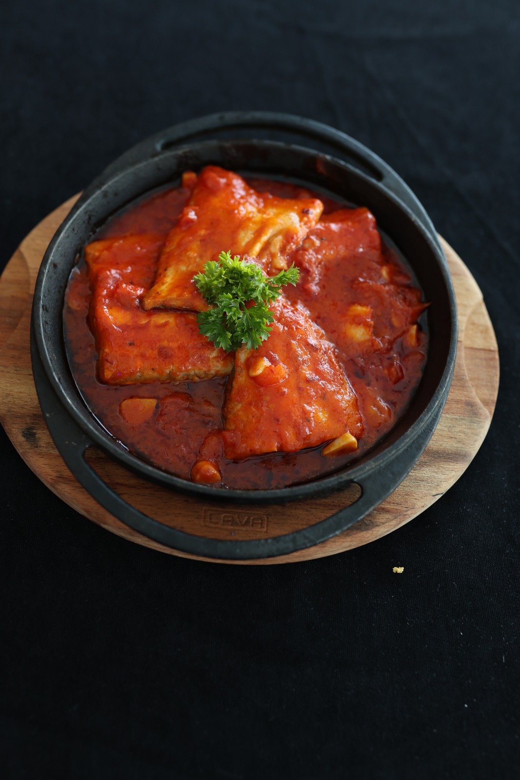 Trabzon Tereyağı Lokal Baharatlar ile Levrek Cızlama