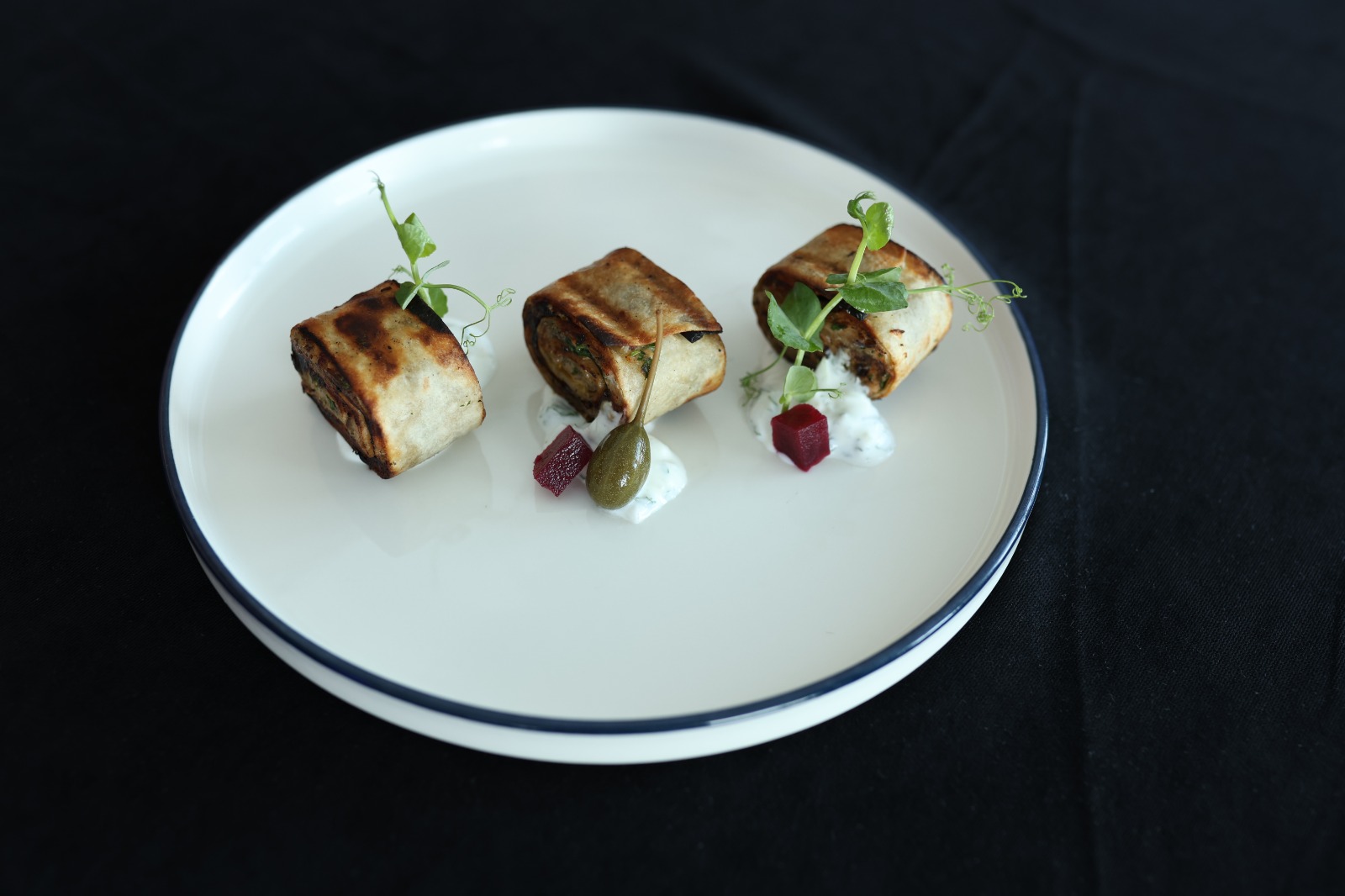 Patlıcanlı Perşembe Somonu Rulo 