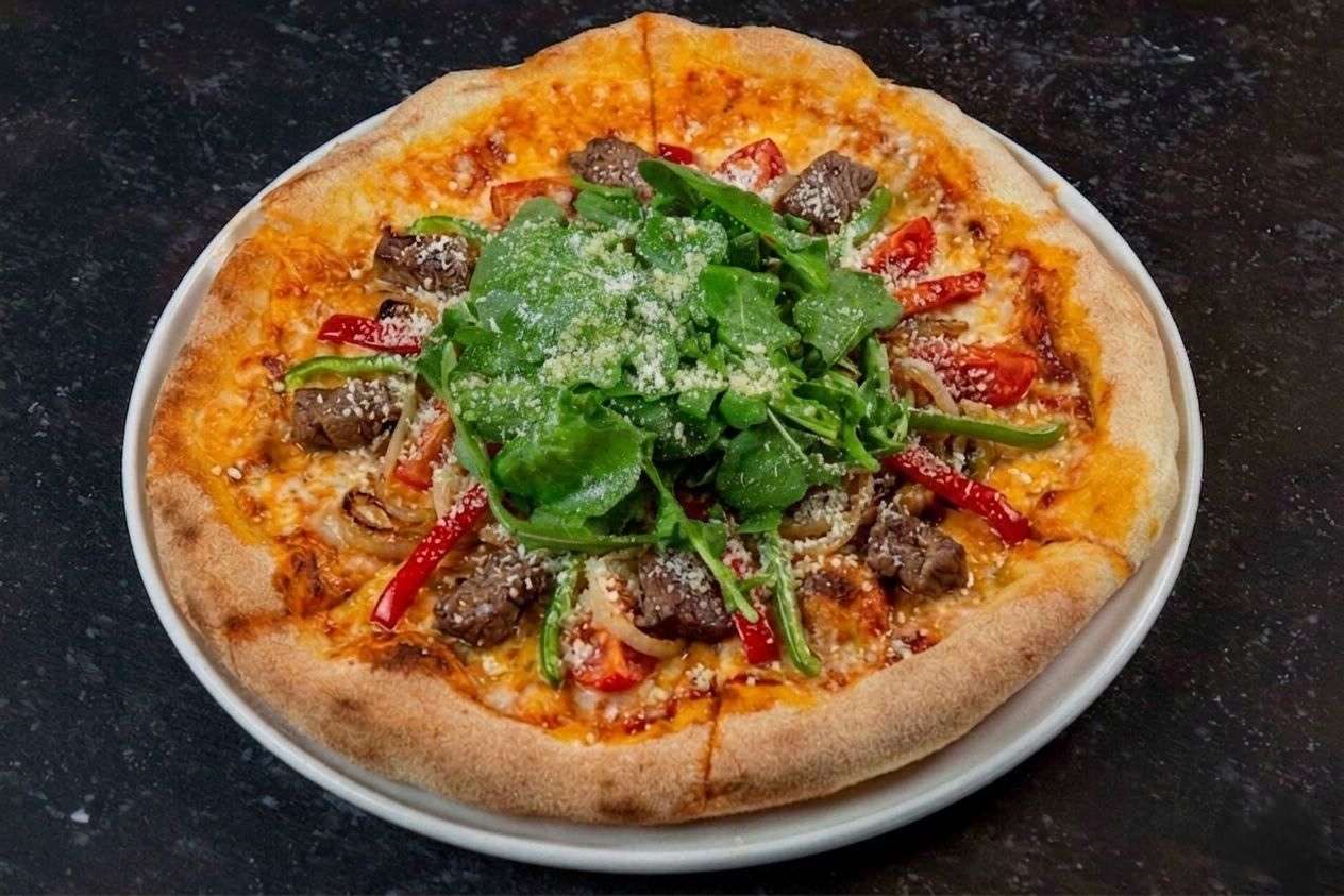 Steak Pizza