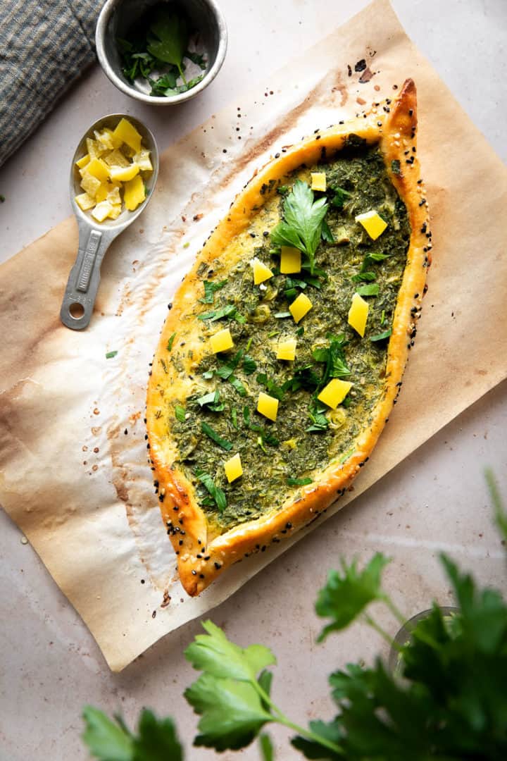 Vegan Pide